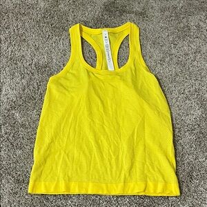 Lululemon tank top.
